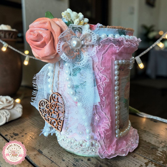 The Vintage European Heritage Jar: A Rare Shabby Chic Masterpiece #2
