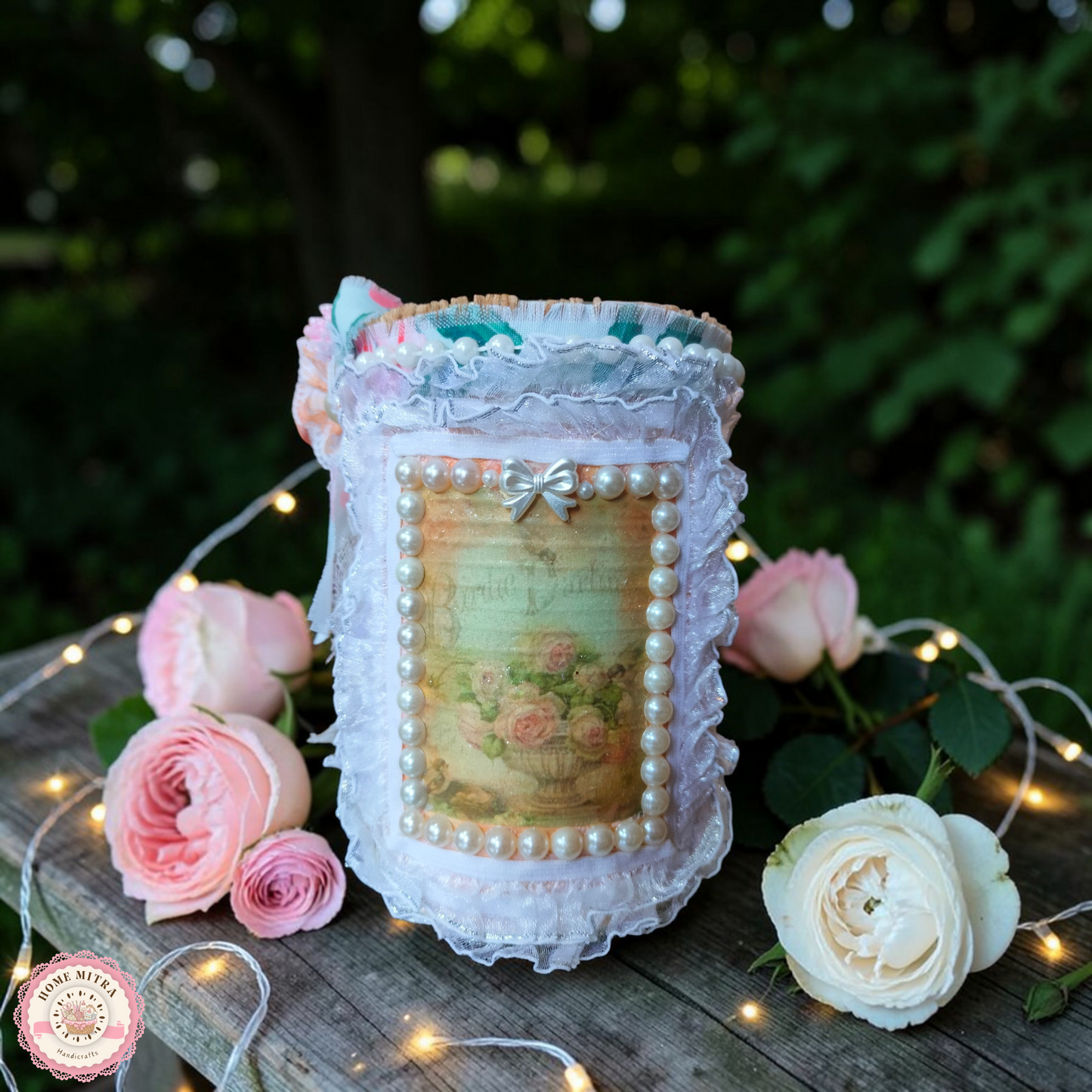 The Vintage European Heritage Jar: A Rare Shabby Chic Masterpiece #7