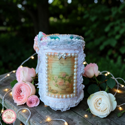 The Vintage European Heritage Jar: A Rare Shabby Chic Masterpiece #7