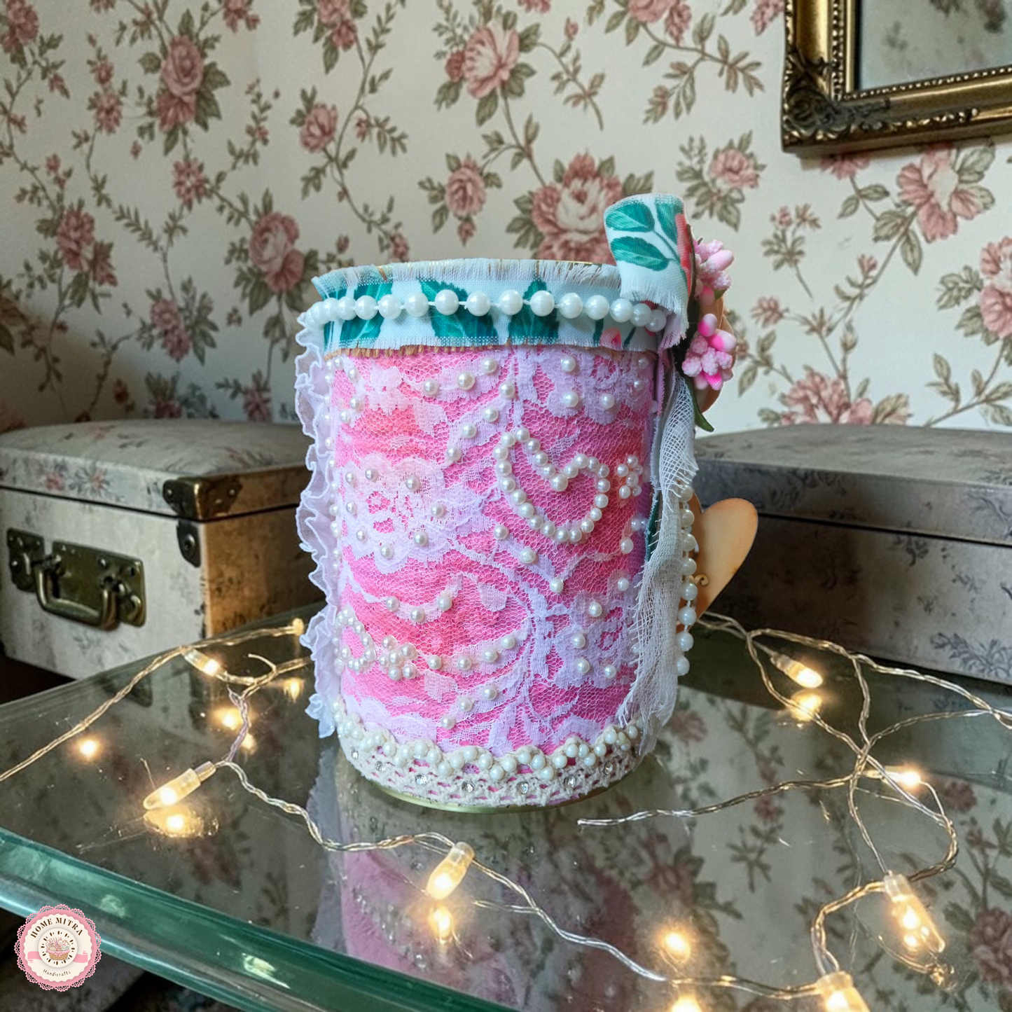 The Vintage European Heritage Jar: A Rare Shabby Chic Masterpiece #6