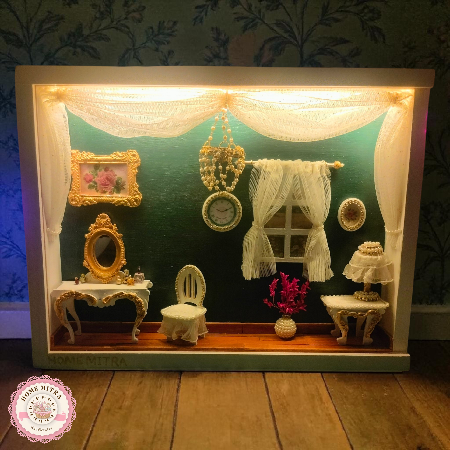 A Royal Evening: Signature 3d Shadow Box Masterpiece