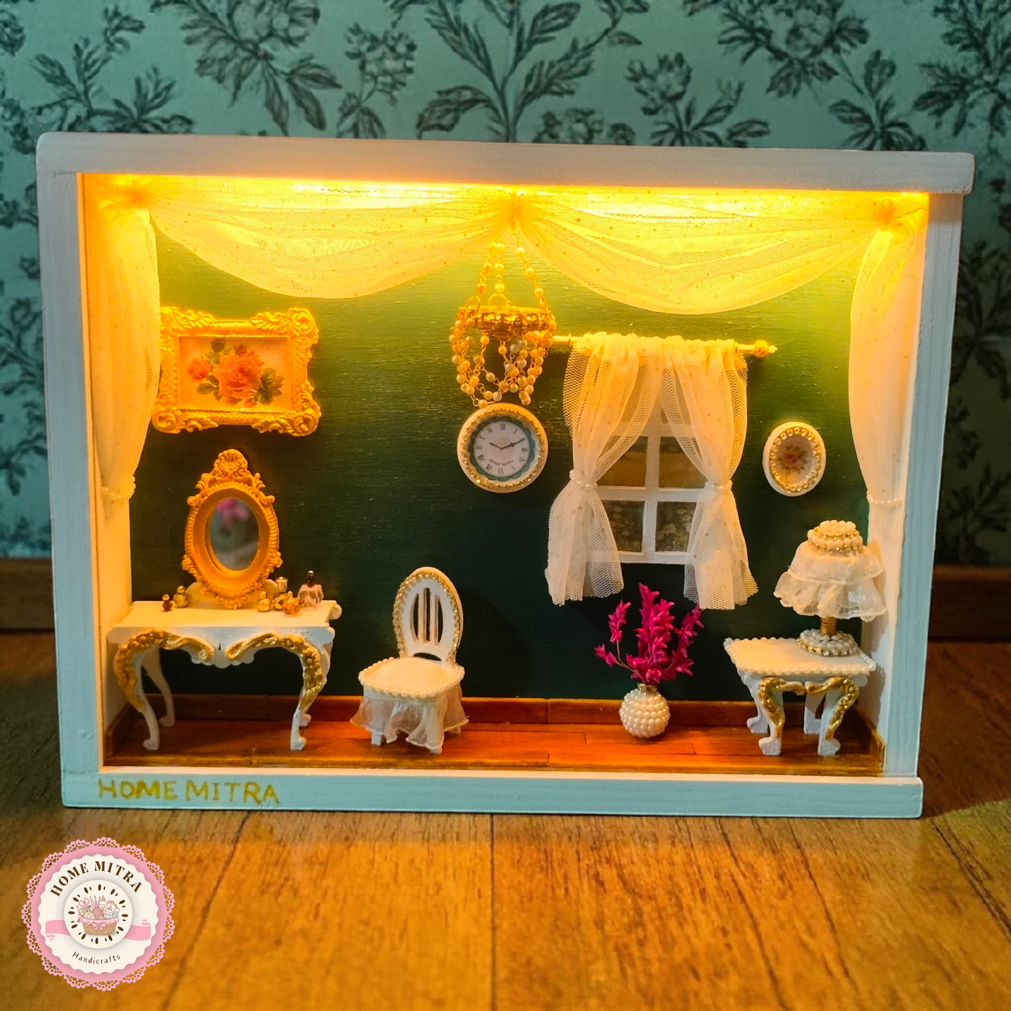 A Royal Evening: Signature 3d Shadow Box Masterpiece