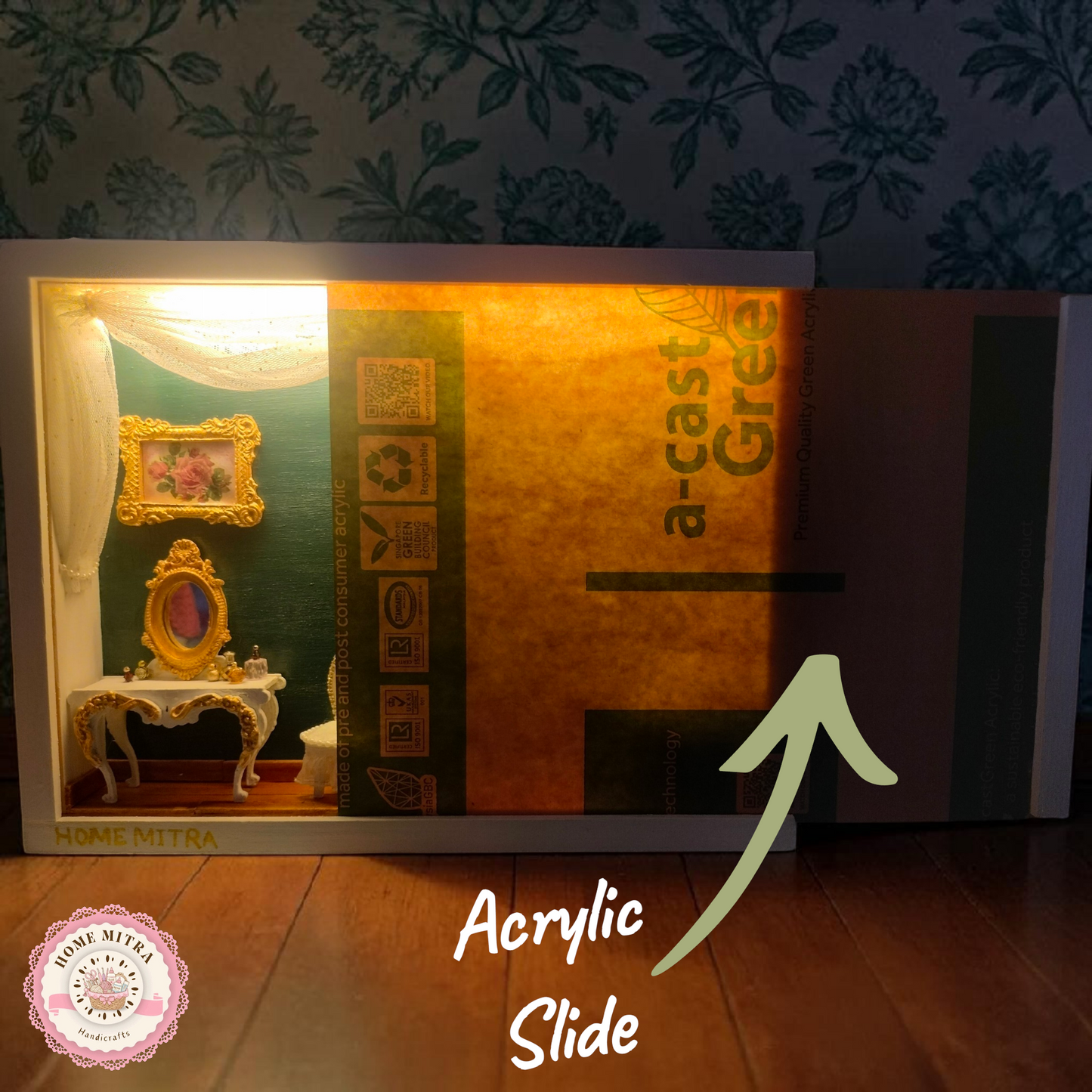A Royal Evening: Signature 3d Shadow Box Masterpiece