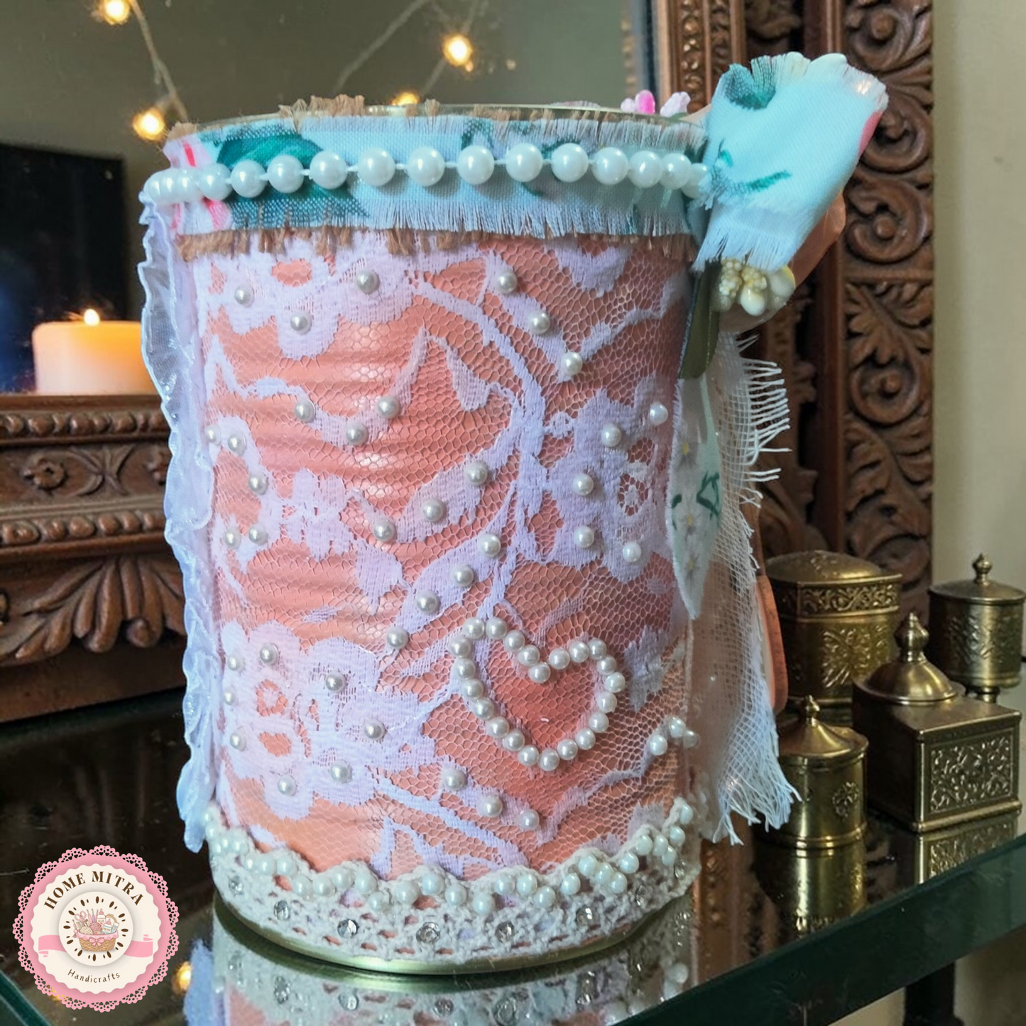 The Vintage European Heritage Jar: A Rare Shabby Chic Masterpiece #1