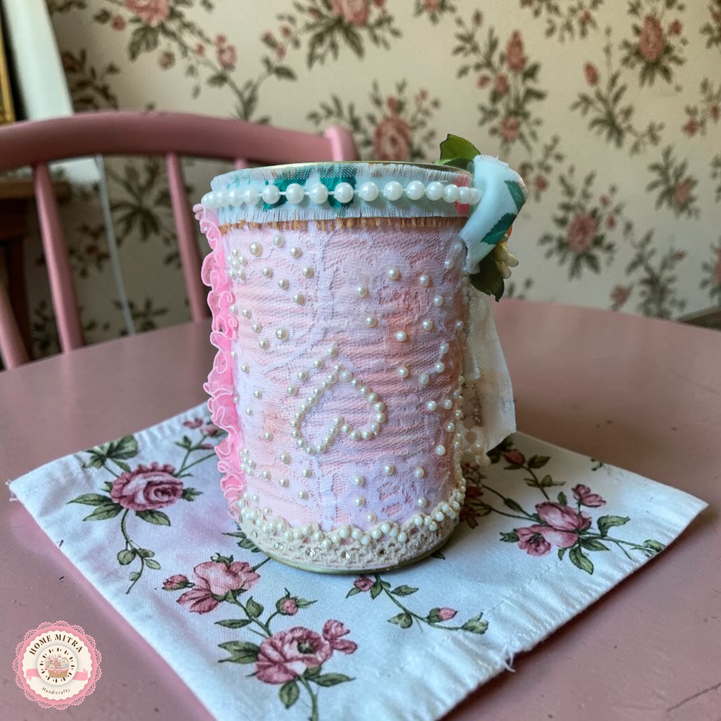 The Vintage European Heritage Jar: A Rare Shabby Chic Masterpiece #5