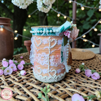 The Vintage European Heritage Jar: A Rare Shabby Chic Masterpiece #4