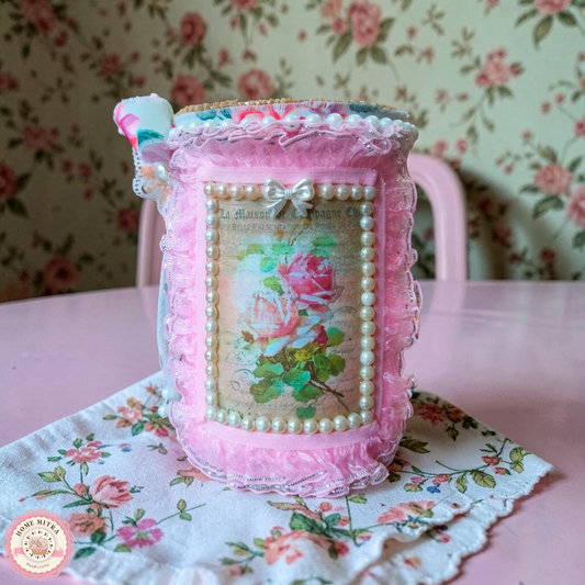 The Vintage European Heritage Jar: A Rare Shabby Chic Masterpiece #5